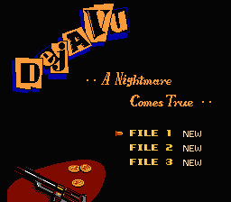 Deja Vu screenshot 4 for NES